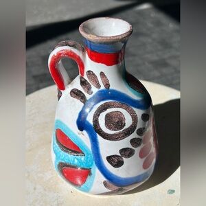 Desimone Italy Art Pottery Jar Pitcher